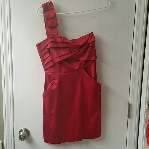 Charlotte Russe Red Cocktail Dress