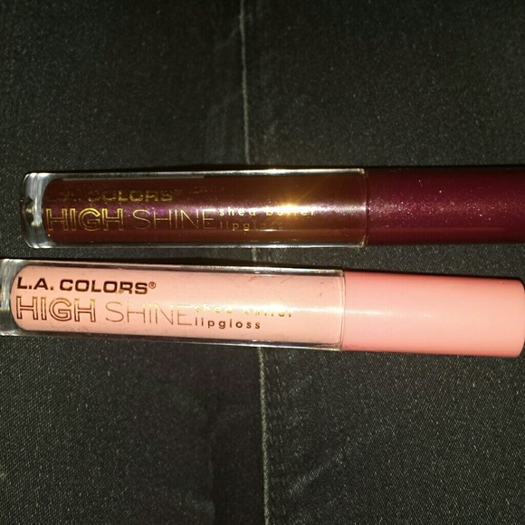 Two L.A. colors  high shine shea butter lipgloss