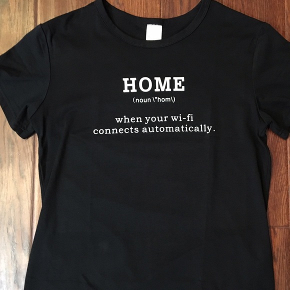 🎉Sale🎉Home Wifi Printed T-shirt - Picture 2 of 4