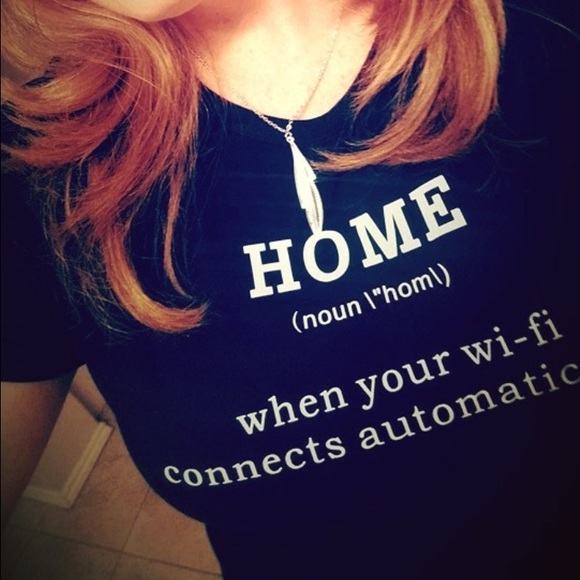 🎉Sale🎉Home Wifi Printed T-shirt - Picture 3 of 4