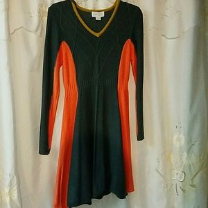 Jessica Simpson Colorblock Sweater Dress