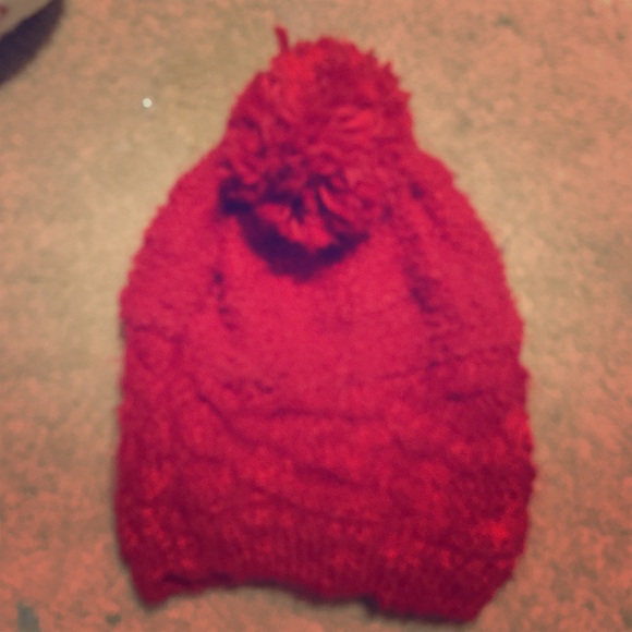 Red beanie
