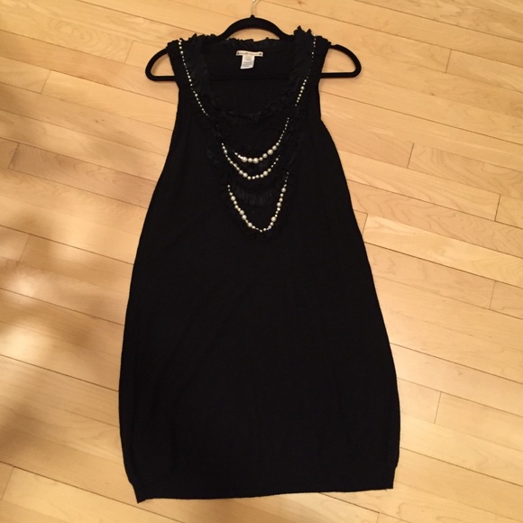 FLASH SALE Nanette Lepore black sweater dress