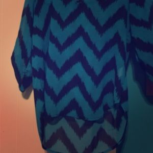 Chevron blouse