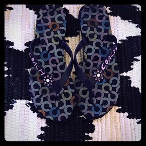 🏝Coach flip flops