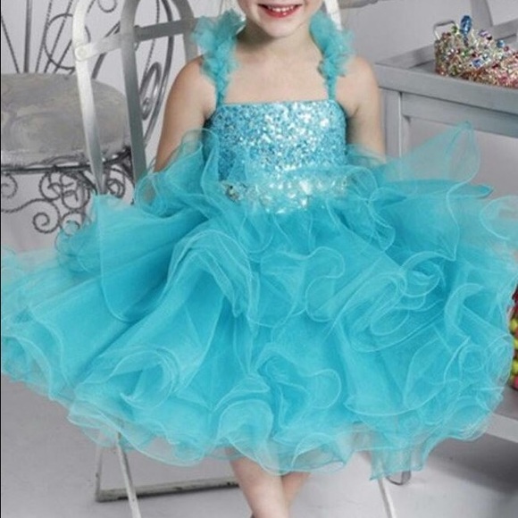 Little girls size 8 Sherri Hill dress