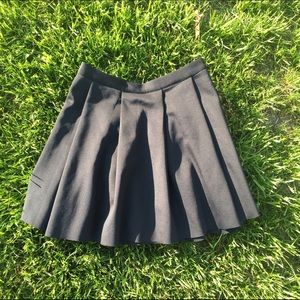Pleated school girl skirt
