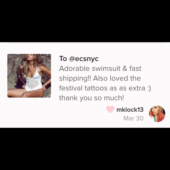 Crochet cutout one piece Boho chic swimsuit - Picture 4 of 4