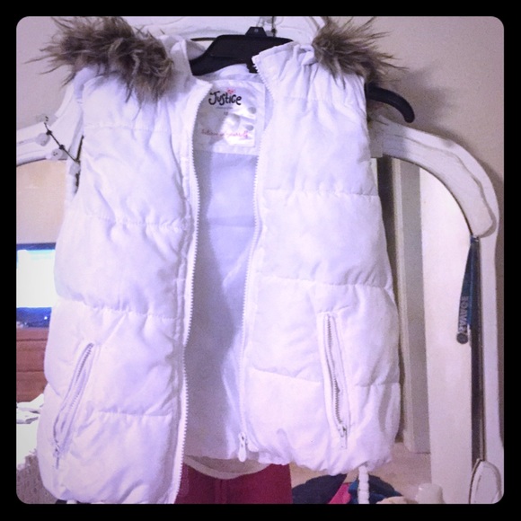 Justice brand size 10 vest.