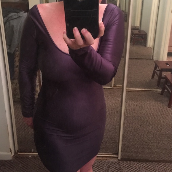 CUTEST LITTLE DRESS (GREY) - Picture 2 of 4
