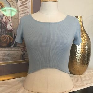 Short Sleeve Crop Top