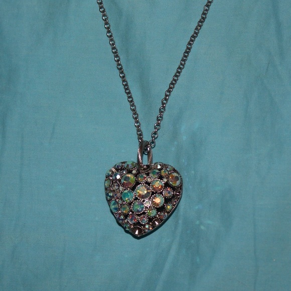 Long Heart Necklace