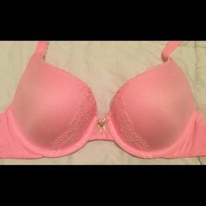 Pink Victoria Secret Body By VictoriaPushUpBra 32B