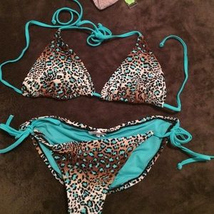 Xhiliration bathing suit set.