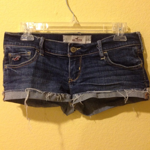 Hollister jean shorts