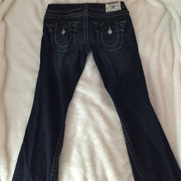 True religion dark denim jeans size 27