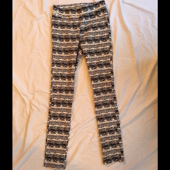 Black & White Pants