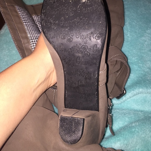 Gray Italian boots 9.5 / 10 euro 40 - Picture 4 of 4