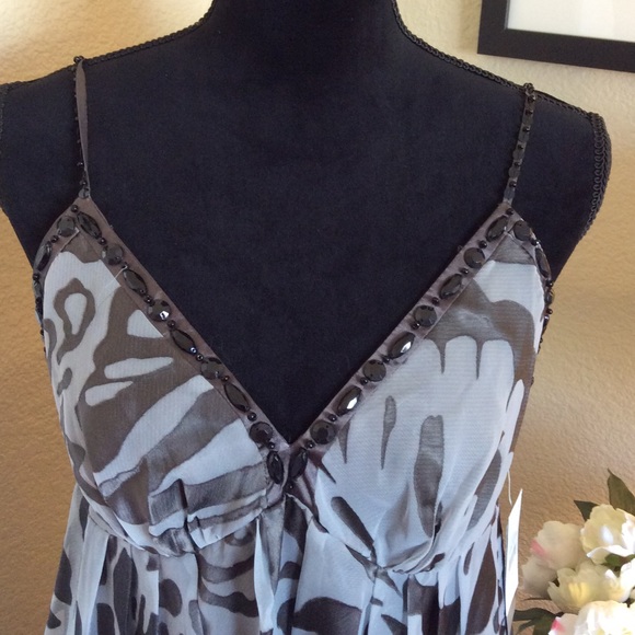 Sexy!!  Nicole by Nicole Miller Slip Dress - Picture 3 of 5