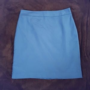 LOFT blue skirt. Like new
