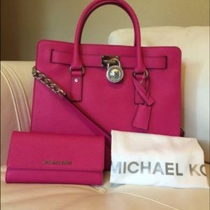 Micheal Kors Hamilton in RASBERRY.!