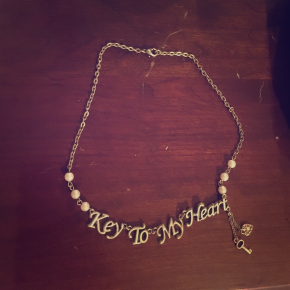 Key to my heart necklace ❤️