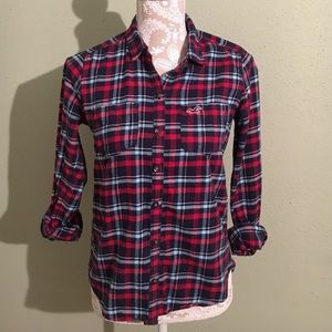 Classic plaid button up