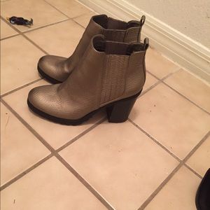 Bronze Ankle Boot