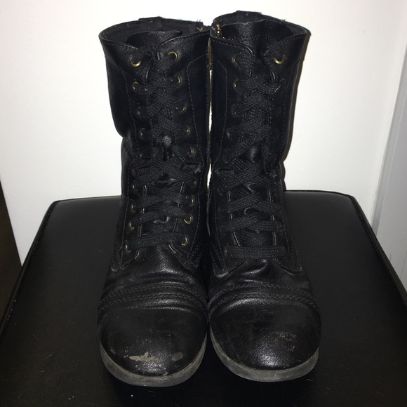 Shoes - Black Combat boots
