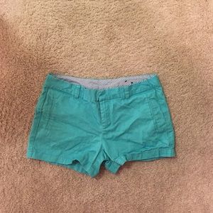 Green shorts