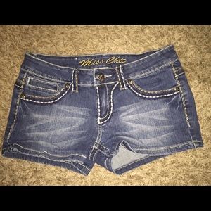 Miss Chic La Idol Jean Shorts