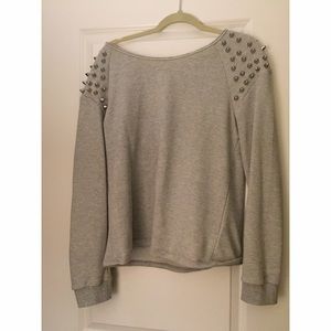 Studded sweater!
