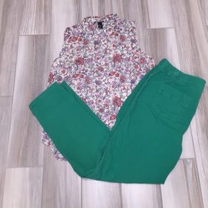 Chico's Green pants