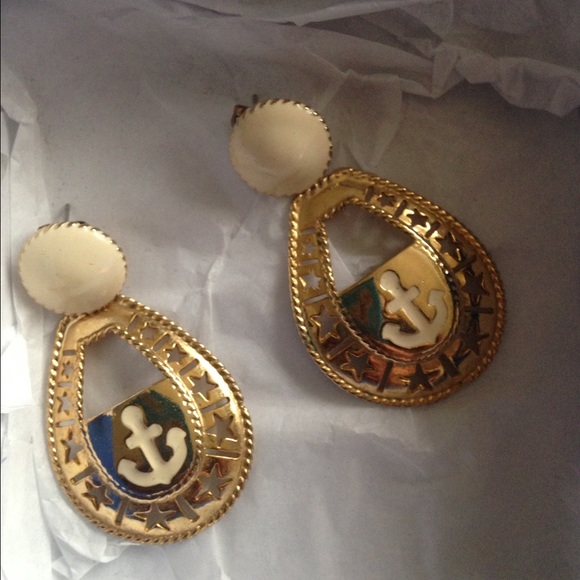 Anchor Earrings