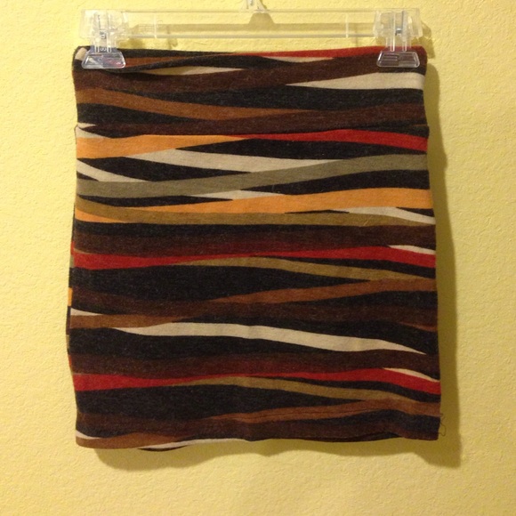 Abstract mini skirt