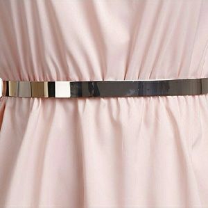 Gold front waist belt