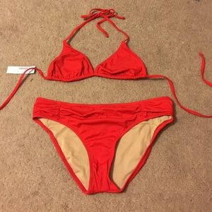 J Crew Red Bikini