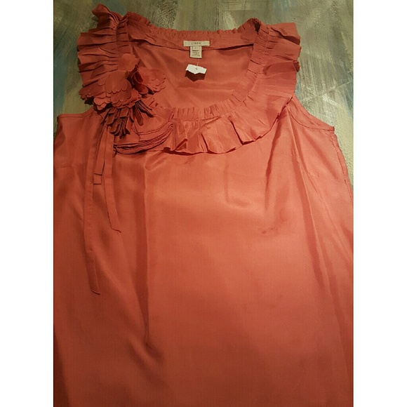 Beautiful J. Crew Silk Blouse size XS