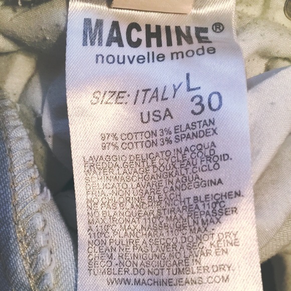 Light blue ripped jean shorts. - Picture 4 of 4