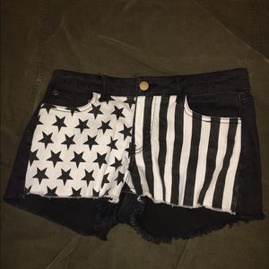 American Flag Shorts
