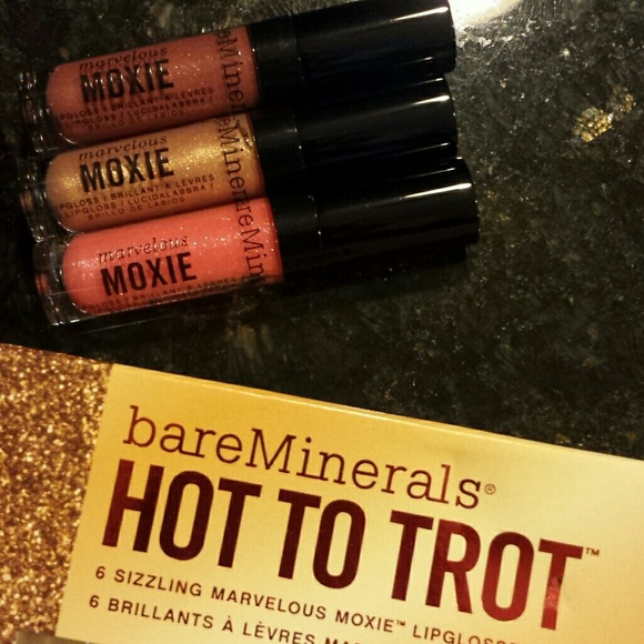 TODAY ONLY! $10 - 3 NEW Bare Minerals Lipglosses - Picture 1 of 2