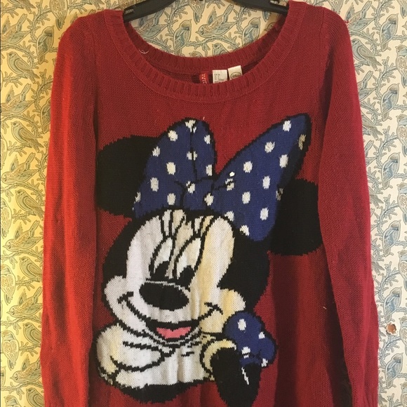 Disney x Divided Minnie Mouse Long Sweater (size 6 - Picture 2 of 4