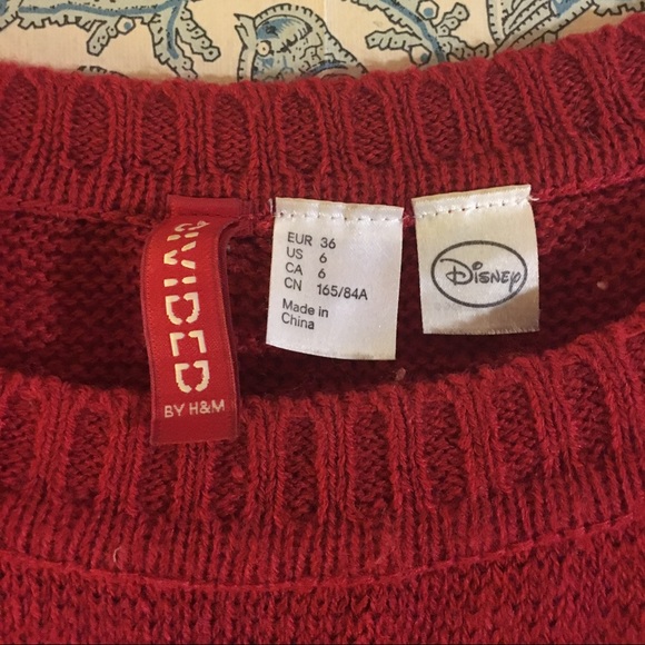 Disney x Divided Minnie Mouse Long Sweater (size 6 - Picture 4 of 4