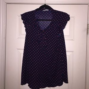 Sheer Polka-Dot Tank