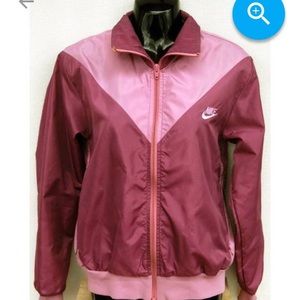 VINTAGE PINK NIKE WINDBREAKER JACKET