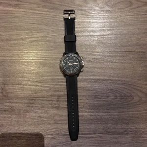 Black Fossil Watch
