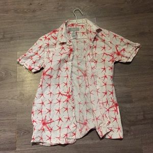 Versace starfish print Shirt