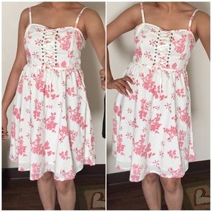 Knee length summer dress