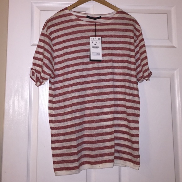 Zara Man Striped T-shirt