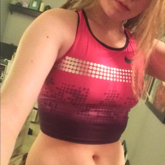Pink Nike Top